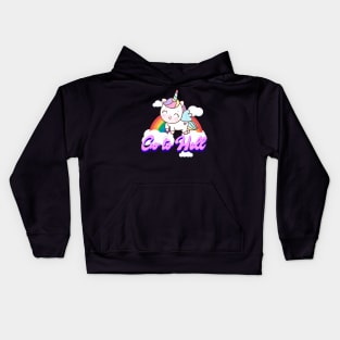 Go To Hell Unicorn Kids Hoodie